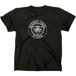 1 Eric Order of Dagon Symbol Logo T-Shirt HP Lovecraft Cthulhu - Black - Large
