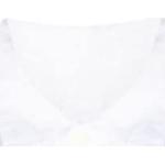 120% Lino mélange linen polo shirt - White