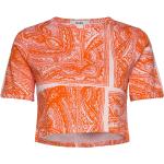 Naisten Oranssit Ekologisesti tuotetut Koon M Lyhythihaiset MADS NORGAARD Lyhythihaiset t-paidat 