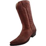 2073 Brown cowboy Boots from Sendra Boots Brown Size:7.5 UK