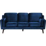 3-istuttava tummansininen sohva LOKKA
