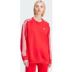 Naisten Punaiset Polyesteriset Koon XL adidas O -kaula-aukkoiset Kestävän muodin Plus-koon svetarit 