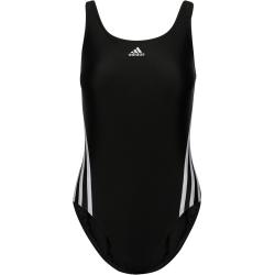 Adidas 3 Stripes Swimsuit Sport Swimsuits Black Adidas Sportswear
