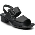 Naisten Mustat Koon 41 Rieker Korkeakorkoiset sandaalit 
