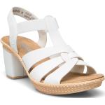 Naisten Valkoiset Koon 42 Rieker Korkeakorkoiset sandaalit 