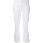 7 For All Mankind Cropped Bootcut Illusion jeans - White