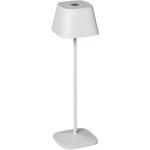 Capri Bordslampa Fyrkantig Usb 2700K/3000K Dimbar Home Lighting Lamps Table Lamps White Konstsmide