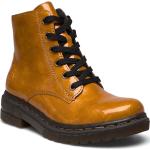 78240-68 Shoes Boots Ankle Boots Laced Boots Yellow Rieker