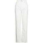 Naisten Valkoiset Koon XL Gina Tricot Korkeavyötäröiset farkut 