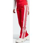 Naisten Punaiset Löysät Polyesteriset Koon XL adidas Kestävän muodin Verryttelyhousut alennuksella 