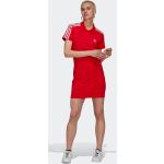 Naisten Punaiset adidas Adicolor Kestävän muodin Puuvillat-paitamekot alennuksella 