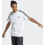 Adidas Adidas Essentials Single Jersey 3-stripes Tee Urheilu White / Black WHITE / BLACK