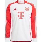 Adidas Adidas Fc Bayern 23/24 Long Sleeve Hemmatröja Barn Fanikauppa jalkapallo White / RED WHITE / RED