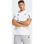 Miesten Valkoiset Koon L adidas Juventus O -kaula-aukkoiset Puuvillaurheilu-t-paidat 