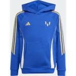 Adidas Adidas Pitch 2 Street Messi Hoodie Urheilu Semi Lucid Blue / White SEMI LUCID BLUE / WHITE
