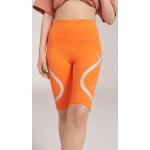 Naisten Oranssit Polyesteriset Koon M adidas Adidas by Stella McCartney Kestävän muodin Pyöräilyshortsit 