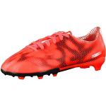 adidas F10 Firm Boys' Football Boots, Red Solar Red Ftwr White Core Black