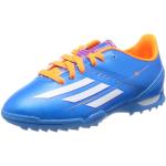 ADIDAS F10 TRX TF Junior Football Boots, Blue/White/Orange, UK5