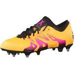 Adidas Mens X 15.1 SG Football Boots Yellow, Yellow Solar Gold Core Black Shock Pink