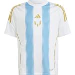Adidas Messi Tr Jsy Y Fanikauppa jalkapallo White/Seblbu WHITE/SEBLBU