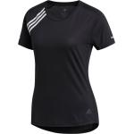 Naisten Mustat Polyesteriset Lyhythihaiset adidas Performance O -kaula-aukkoiset Lyhythihaiset t-paidat alennuksella 