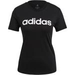 Naisten Mustat Koon XXL adidas Performance Puuvillalogo-t-paidat 