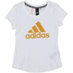 Tyttöjen Valkoiset Viskoosiset adidas - Printti-t-paidat ilmaisella kuljetuksella verkkokaupasta Yoox.com 