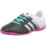 adidas Jungen ACE 15.4 IN J Fußballschuhe, Mehrfarbig (Black/Silver/Green-(Negbas/Plamat/MENIMP)