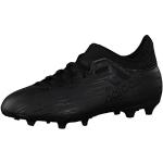 adidas Unisex Kids X 16.3 Fg Jr. Football Boots (X 16.3 Fg Jr.) - Black Cblack Dark Grey, size: 28 EU