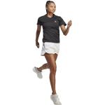 Naisten Mustat Koon XS Hengittävät Lyhythihaiset adidas Run It O -kaula-aukkoiset Kestävän muodin Juoksupaidat alennuksella 