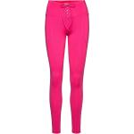 Vaaleanpunaiset Guess Activewear Lasten leggingsit alennuksella 