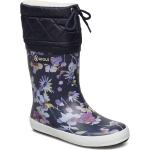 Ai Giboulee Darkflower Shoes Rubberboots High Rubberboots Multi/patterned Aigle