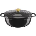 Air Oval Stewpot 30 Cm / 5,7 L. Grey Home Kitchen Pots & Pans Casserole Dishes Black Tefal