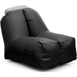 Airchair puhallettava tuoli 80x80x100cm reppu pestävä polyesteri musta