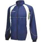 Airtracks Men's functional cycling jacket, running jacket, lightweight wind jacket, windproof, breathable, water-repellent, reflectors, navy blue, s