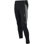 Airtracks Functional Running Trousers Long Pro Air - Running Tight - Trousers - Breathable - Compression - Reflectors, black / grey