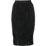 Alaïa Pre-Owned 1980's midi draped pencil skirt - Black