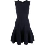 Alaïa Pre-Owned 2000s flared knitted dress - Blue