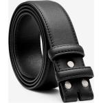 ALBERTO Classic Leather Belt Strap Black