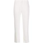 Alexander McQueen cropped tailored trousers - White
