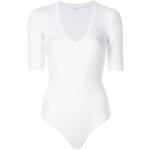ALIX NYC Bedford short-sleeve bodysuit top - White