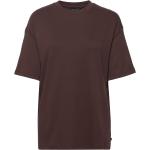 Naisten Ruskeat Ekologisesti tuotetut Puuvillaiset Koon XS Lyhythihaiset Lexington Clothing Kestävän muodin Lyhythihaiset t-paidat 