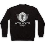 American Horror Story Hotel Cortez Adults Sweatshirt, Black, Medium