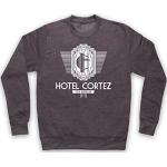 American Horror Story Hotel Cortez Adults Sweatshirt, Charcoal, Small