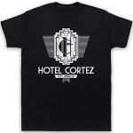 American Horror Story Hotel Cortez Mens T-Shirt, Black, Medium