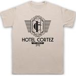 American Horror Story Hotel Cortez Mens T-Shirt, Sand, Medium