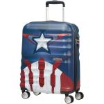 American Tourister Marvel Wavebreaker Nelipyöräinen matkalaukku 55 cm Captain America Close-Up