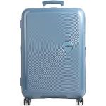 American Tourister Soundbox 4-Pyöräiset matkalaukku siniharmaa