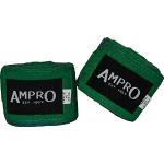 Ampro Handbandagen, aus elastischem Material, geeignet für Boxsport, MMA, Kampfsport und Fitnesstraining, in verschiedenen Farben erhältlich, Gesamtlänge: 450 cm, flaschengrün