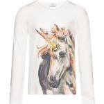 Angela - T-Shirt Tops T-shirts Long-sleeved T-shirts White Hust & Claire
